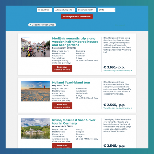 Reisen für 2025 sind noch nicht ausgebucht! Reisen für 2025 sind noch nicht ausgebucht!