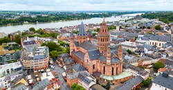 Mainz droneview