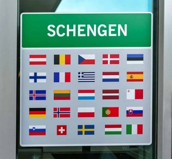 Schengen sign