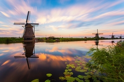 Kinderdijk sunrise