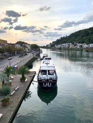 Heidelberg, merlijn bike and barge