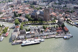 Dordrecht drone view