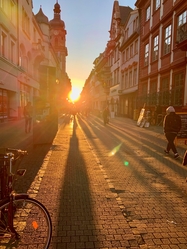 Heidelberg, Sunset, city center